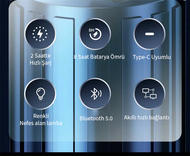 OctoZen™ | Deniz Anası Gece Lambası | Bluetooth Bağlantılı Hoparlör |